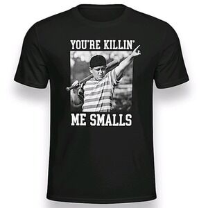 The Sandlot You're Killin' Me Smalls Black Graphic T-Shirt Mens Small S New
